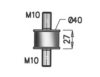 RENAU 5000751429 Rubber Strip, exhaust system